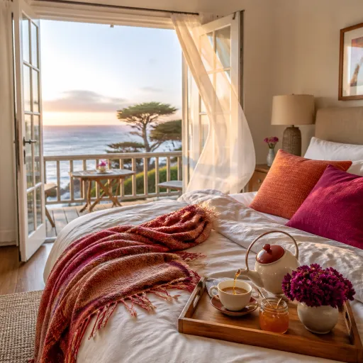Coastal elegance at a bed and breakfast in Carmel, CA